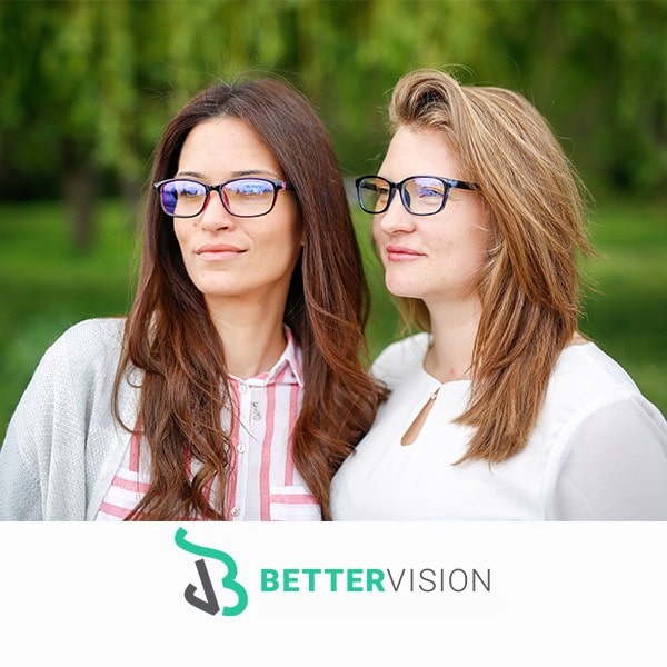 BetterVision Travel Smart on face