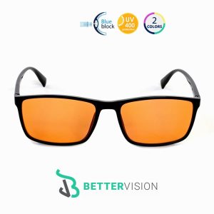 Blue Light Blocking Gaming Glasses - New Casual with amber lenses