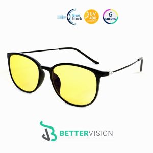 Blue Light Blocking Gaming Glasses - Trend icon with yellow lenses