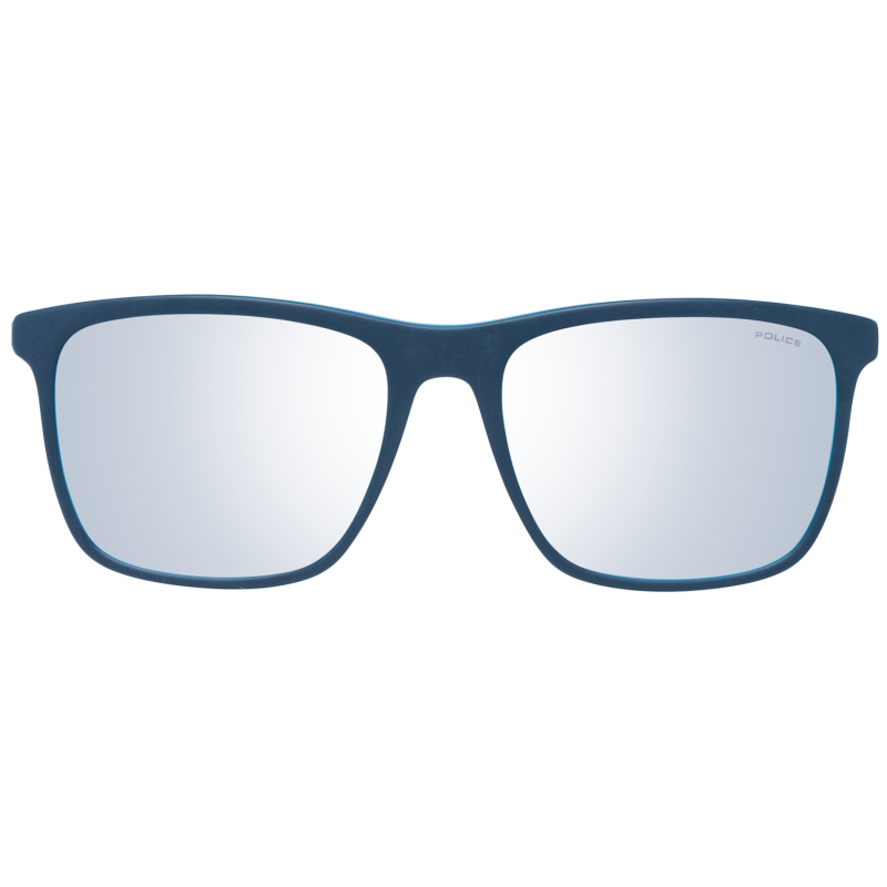 Men Blue Police Sunglasses SPLA56 WTRX 56