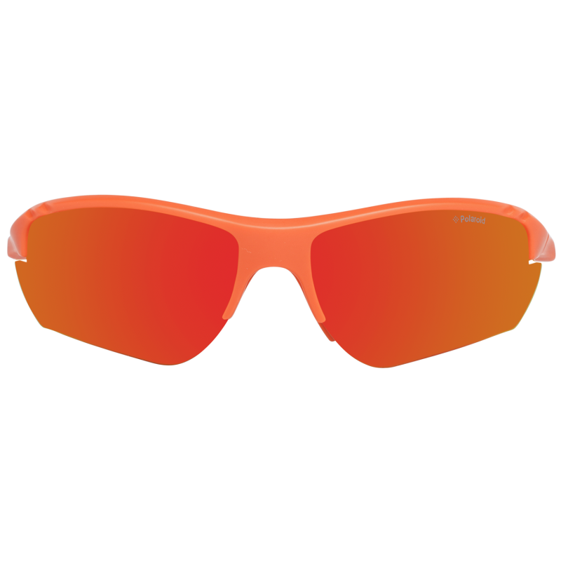 Men Orange Polaroid Sunglasses PLD 7026/S 2M5OZ 72