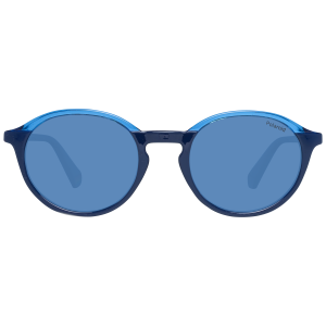 Unisex Blue Polaroid Sunglasses PLD 6125/S PJPC3 50