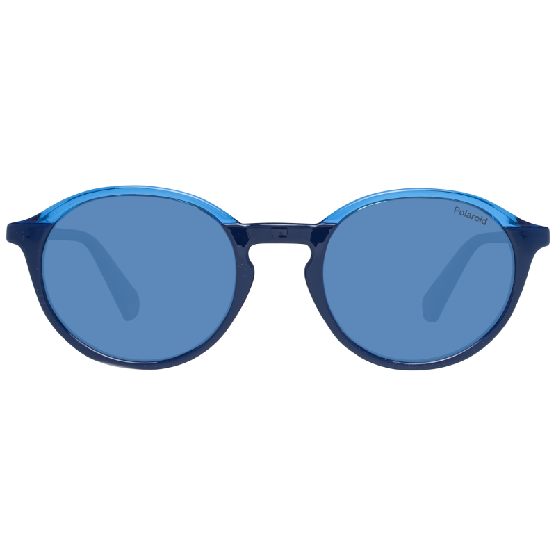 Unisex Blue Polaroid Sunglasses PLD 6125/S PJPC3 50