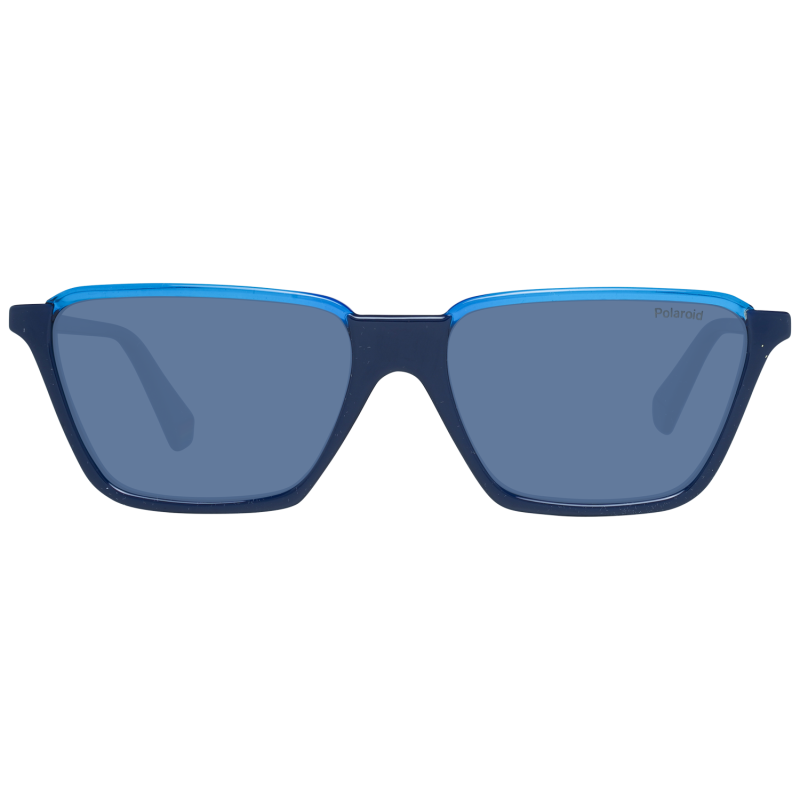 Unisex Blue Polaroid Sunglasses PLD 6126/S PJPC3 56