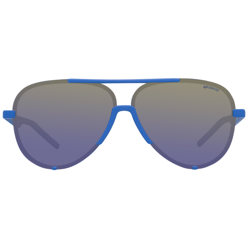 Unisex Blue Polaroid Sunglasses PLD 6017/S ZDI 60