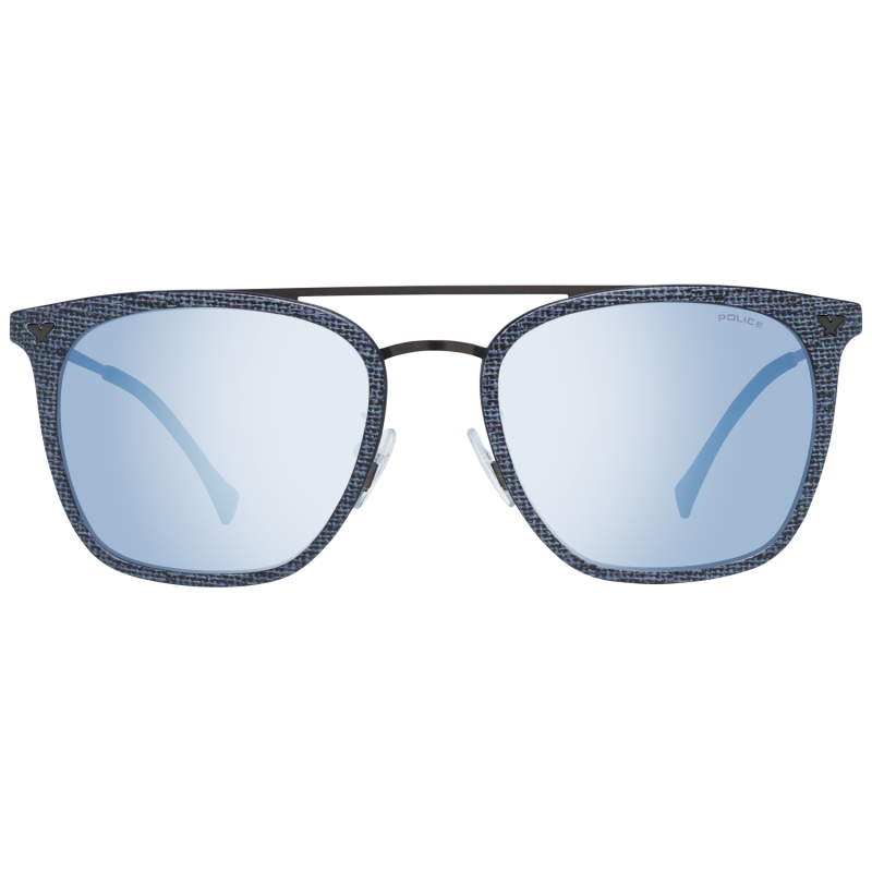 Unisex Blue Police Sunglasses SPL152N AG2B 53