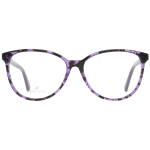 Women Purple Swarovski Optical Frame SK5301 55A 54