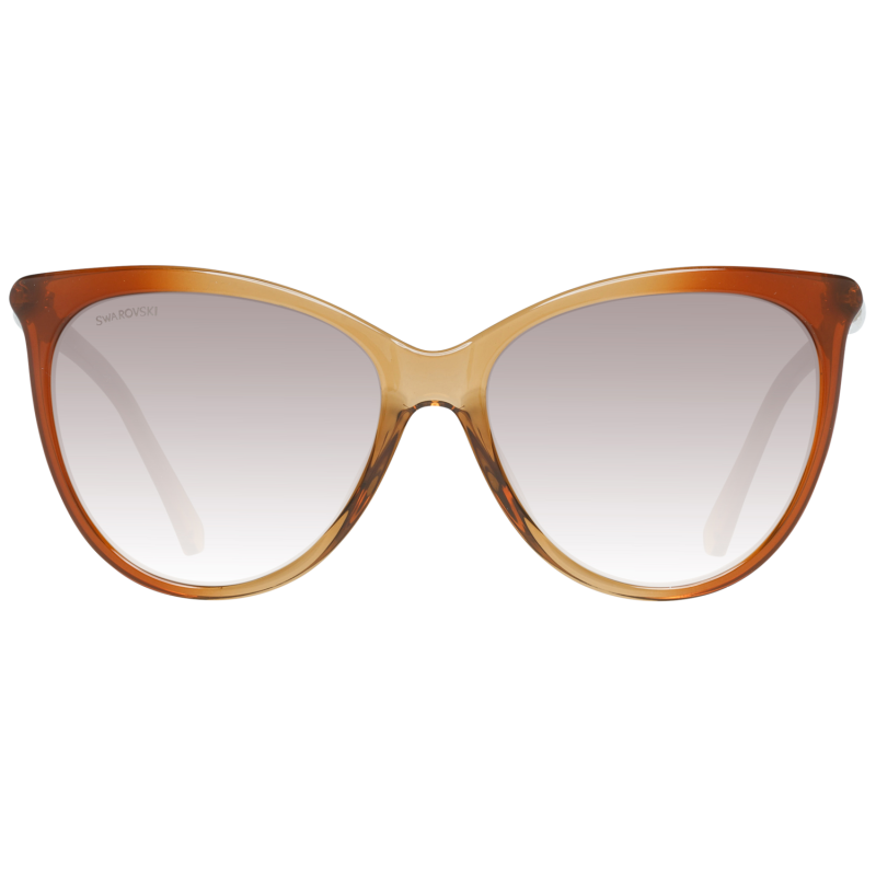 Women Brown Swarovski Sunglasses SK0226 47F 56