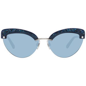 Women Blue Swarovski Sunglasses SK0257 16V 57