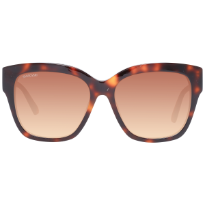 Women Brown Swarovski Sunglasses SK0305 52F 57