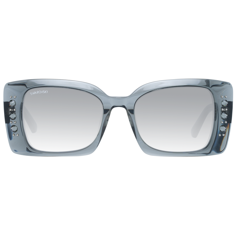 Women Grey Swarovski Sunglasses SK0370 20A 52