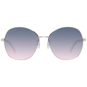Women Rose Gold Swarovski Sunglasses SK0368-F 028 60