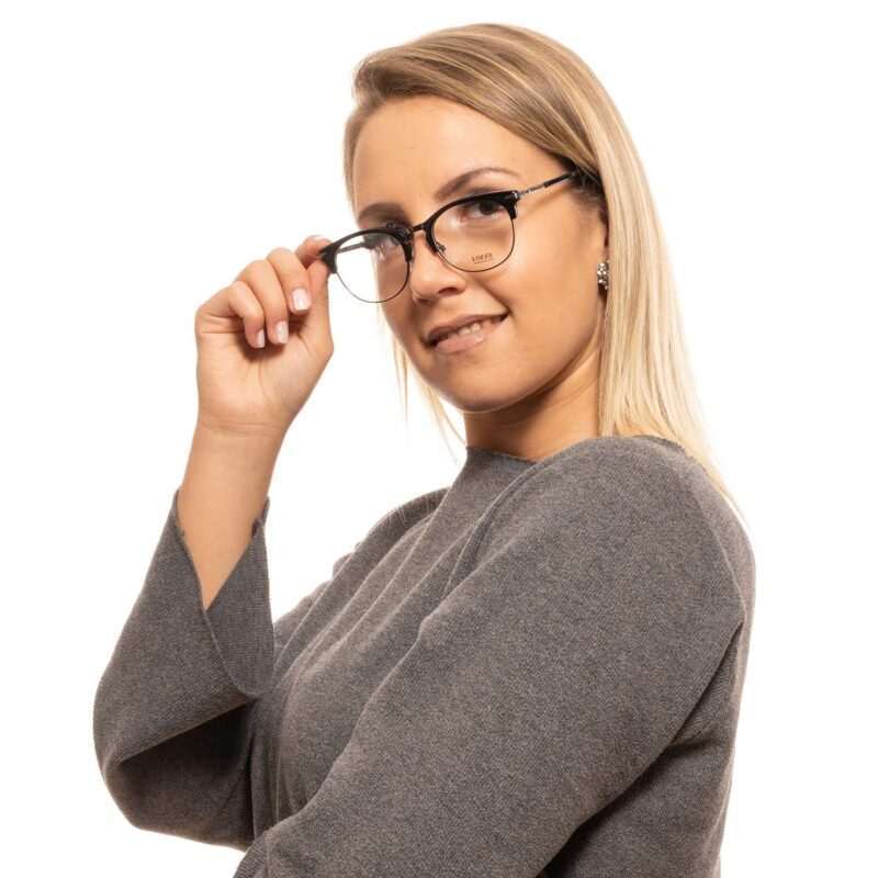 Black Unisex Lozza Optical Frames