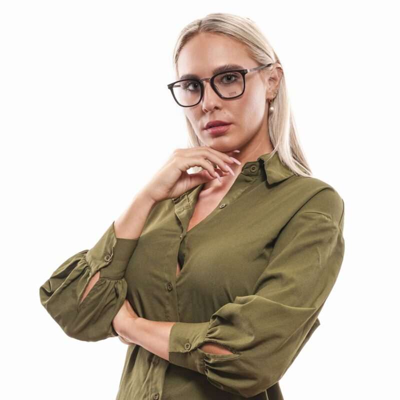 Black Unisex Lozza Optical Frames