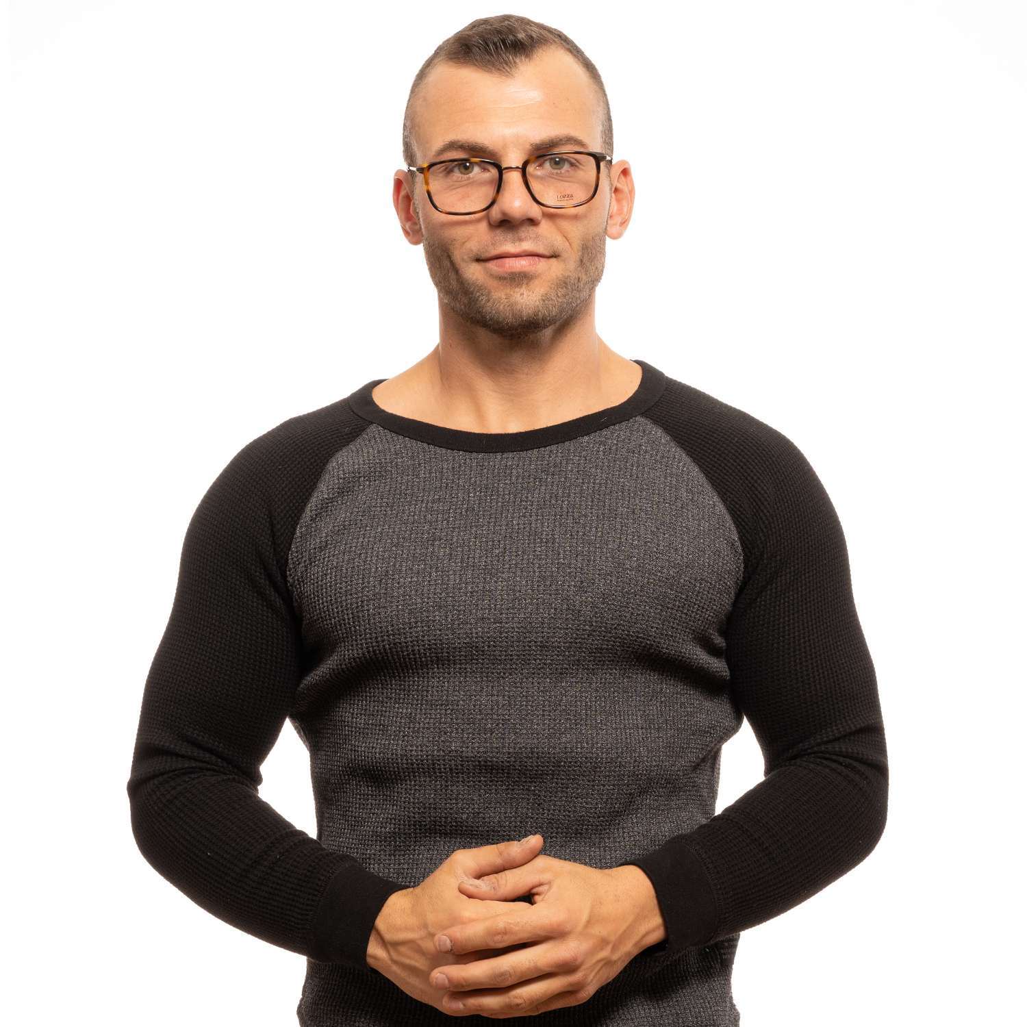 Brown Men Lozza Optical Frames