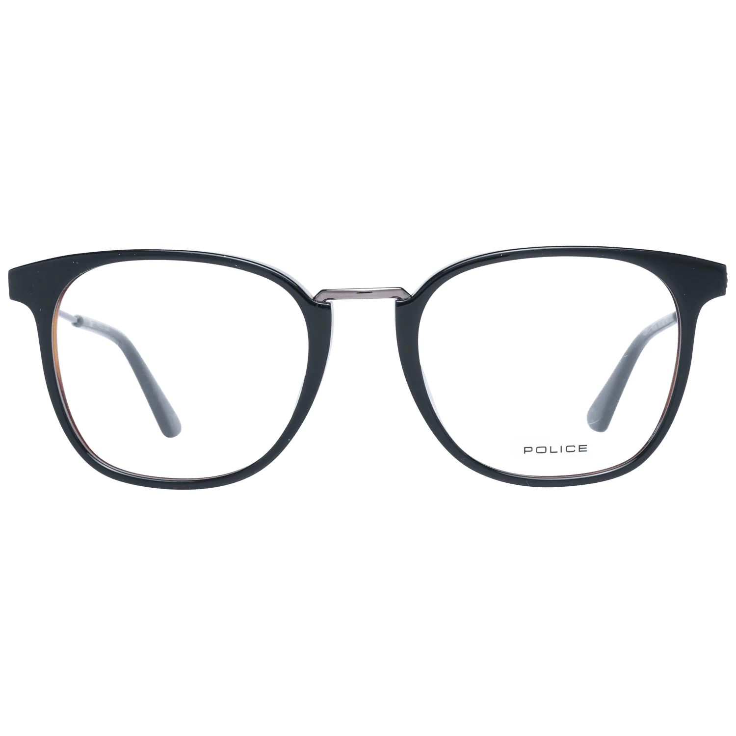 Men Black Police Optical Frame VPL686 0NK7 51