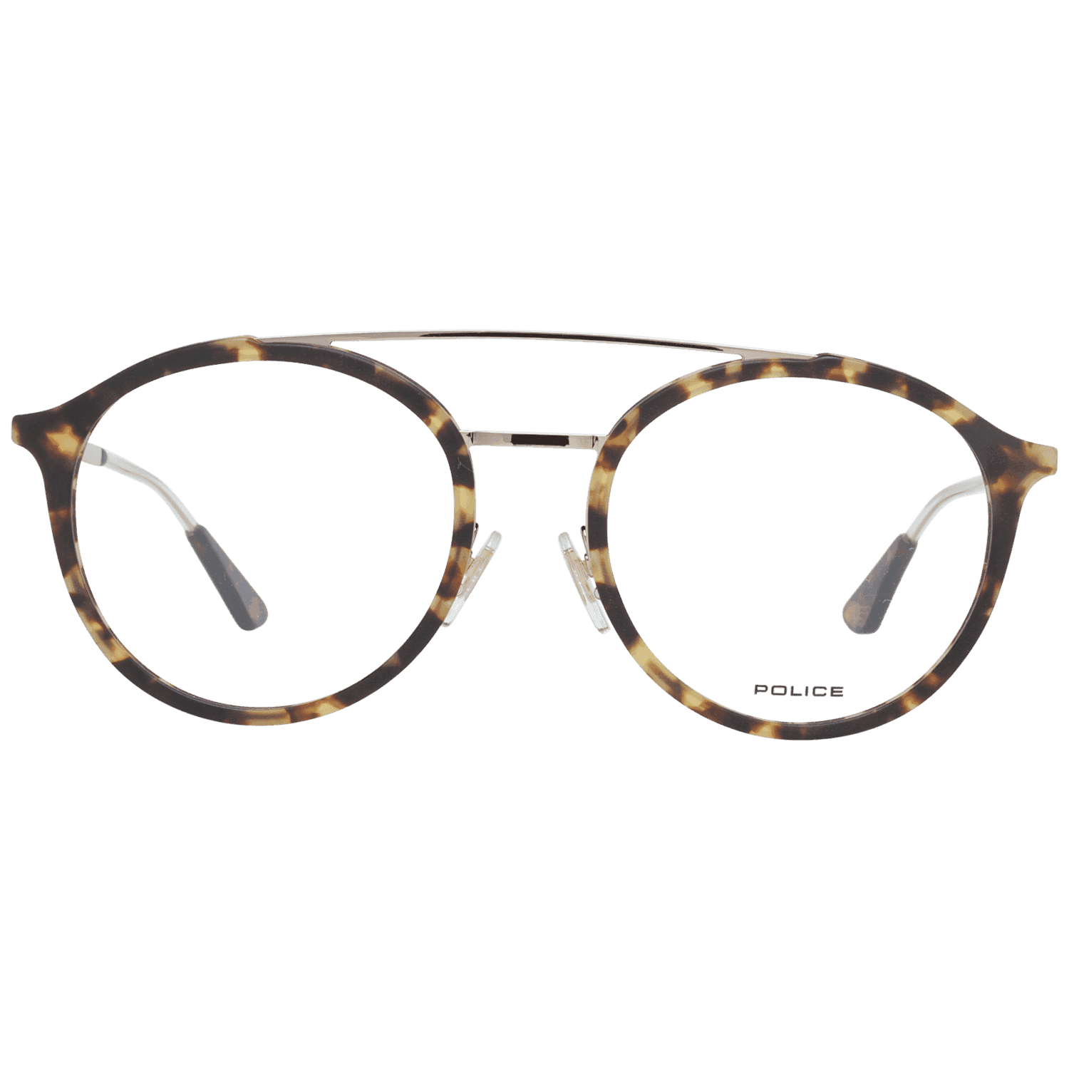 Men Brown Police Optical Frame VPL688 741M 52