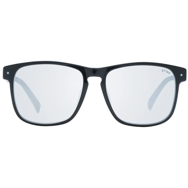 Men Black Sting Sunglasses SST384 9H9X 55