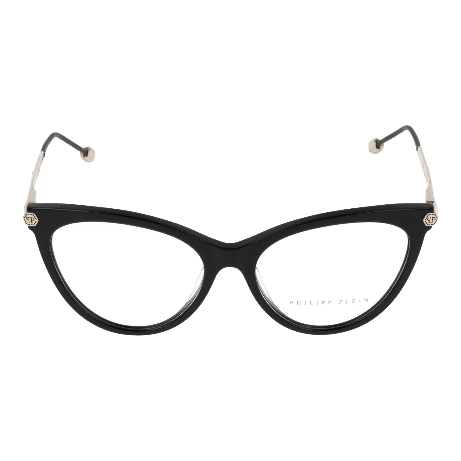 Women Black Philipp Plein Optical Frame VPP037S 0700 54