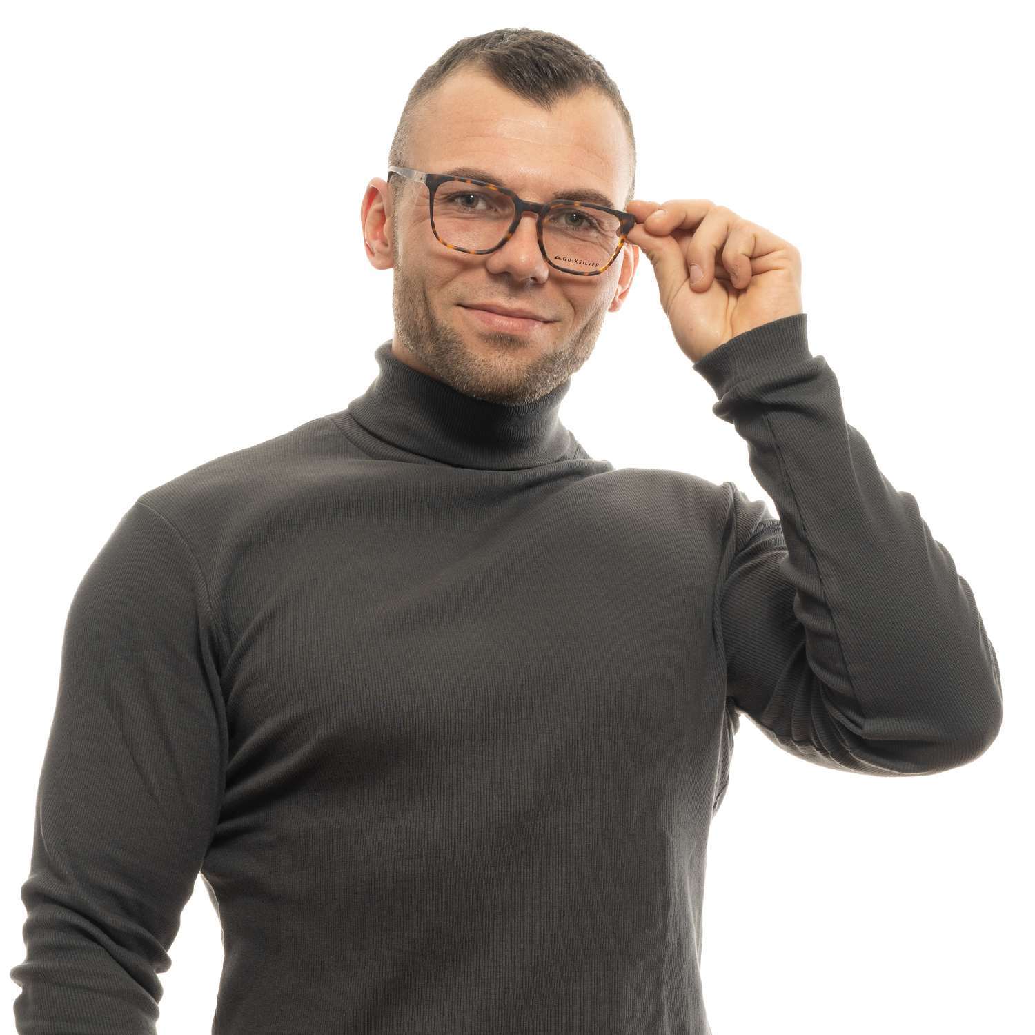 Brown Men Quiksilver Optical Frames