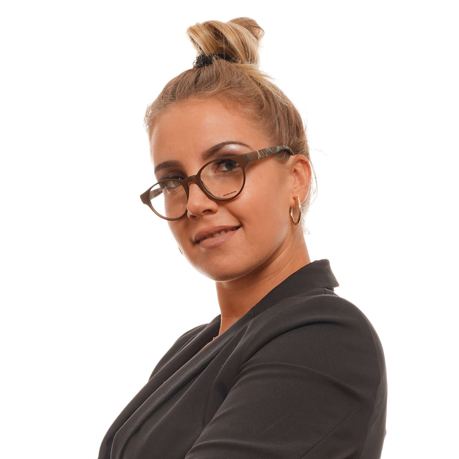 Brown Women More & More Optical Frames