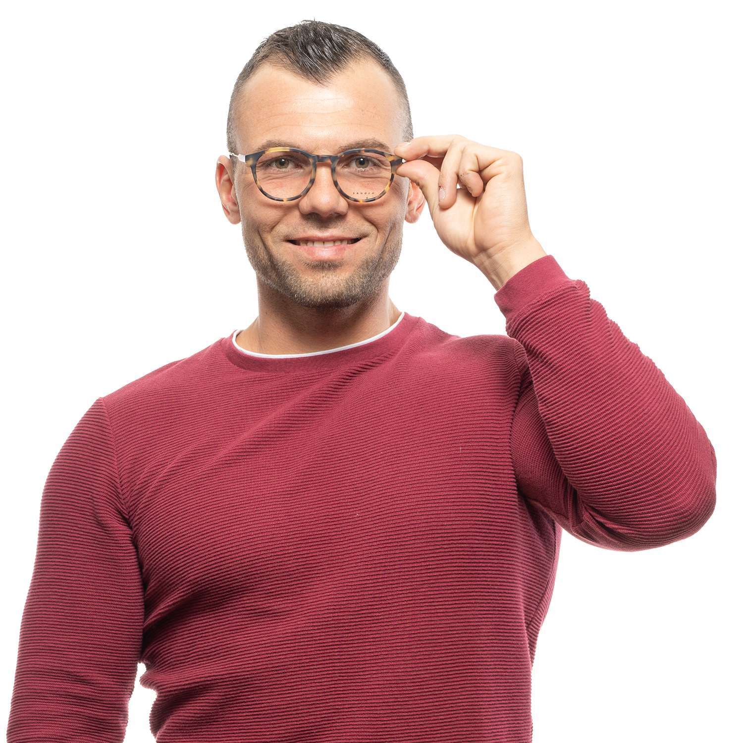 Brown Men Sandro Optical Frames