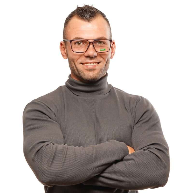 Brown Men Benetton Optical Frames