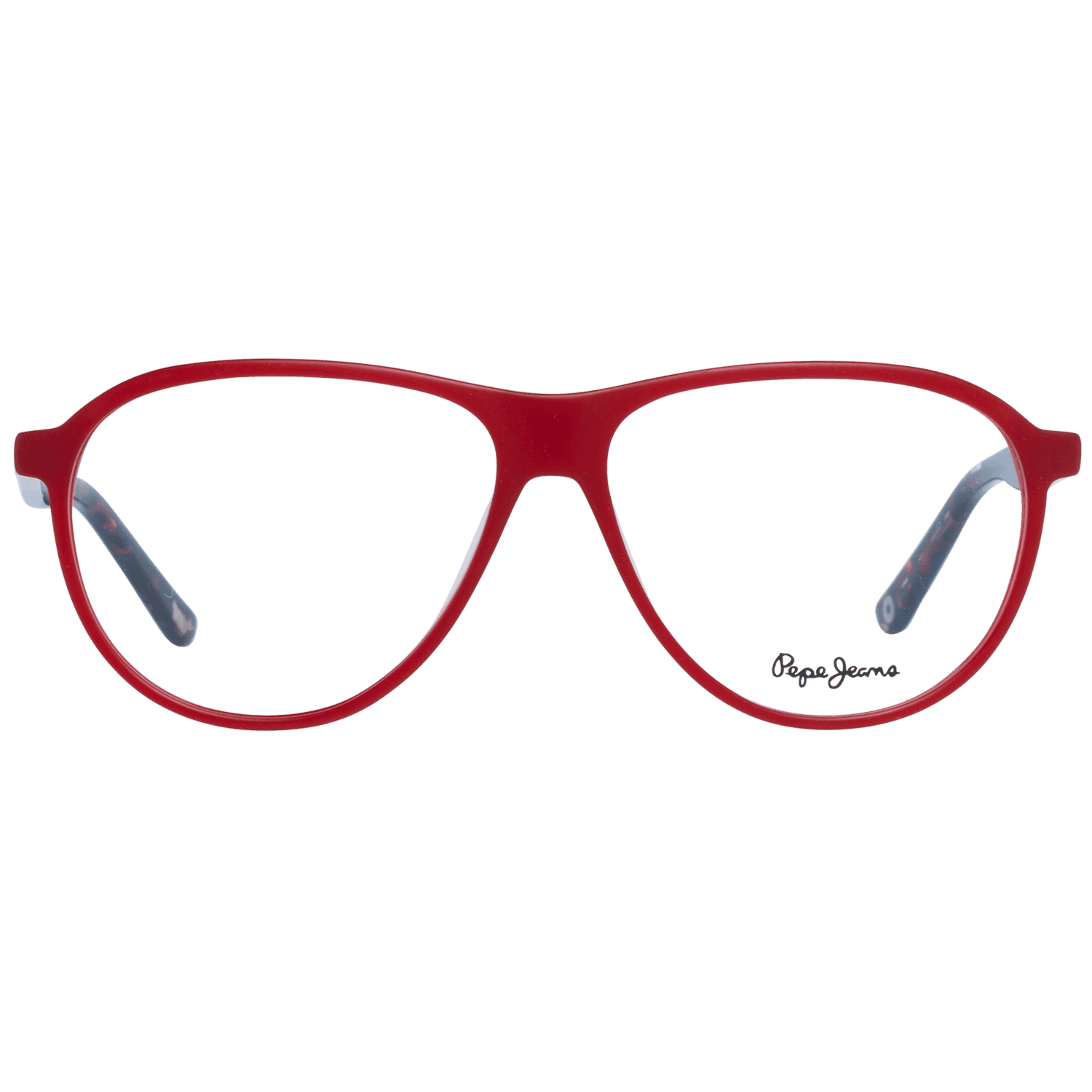 Unisex Red Pepe Jeans Optical Frame PJ3374 C3 57
