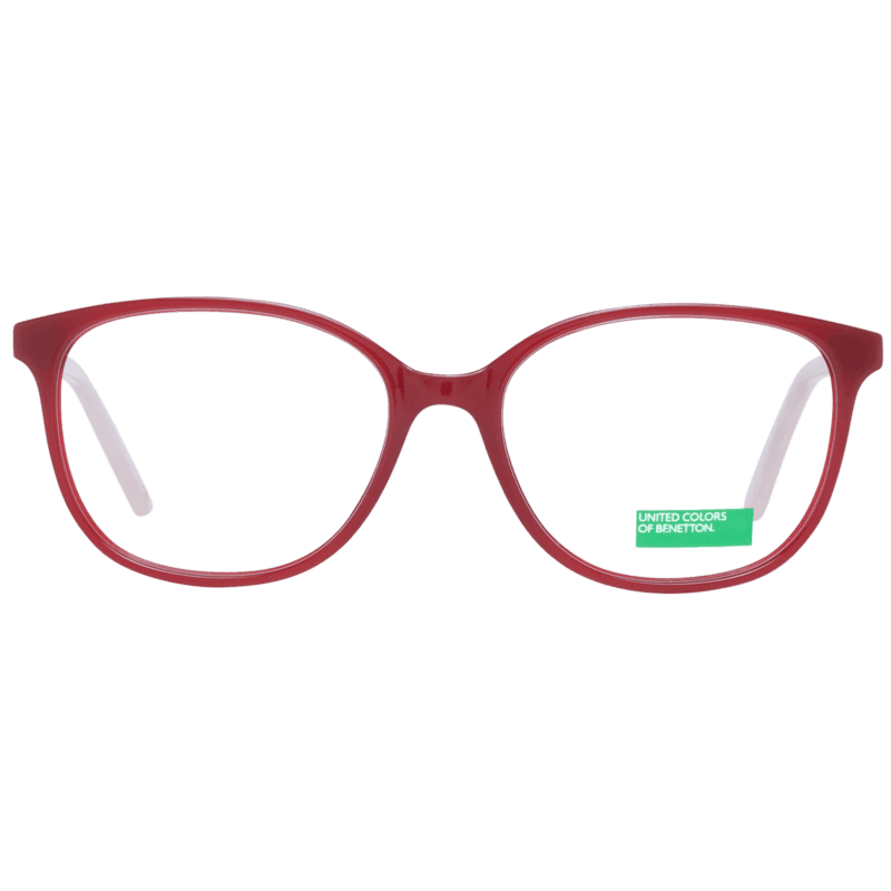 Women Red Benetton Optical Frame BEO1031 238 53
