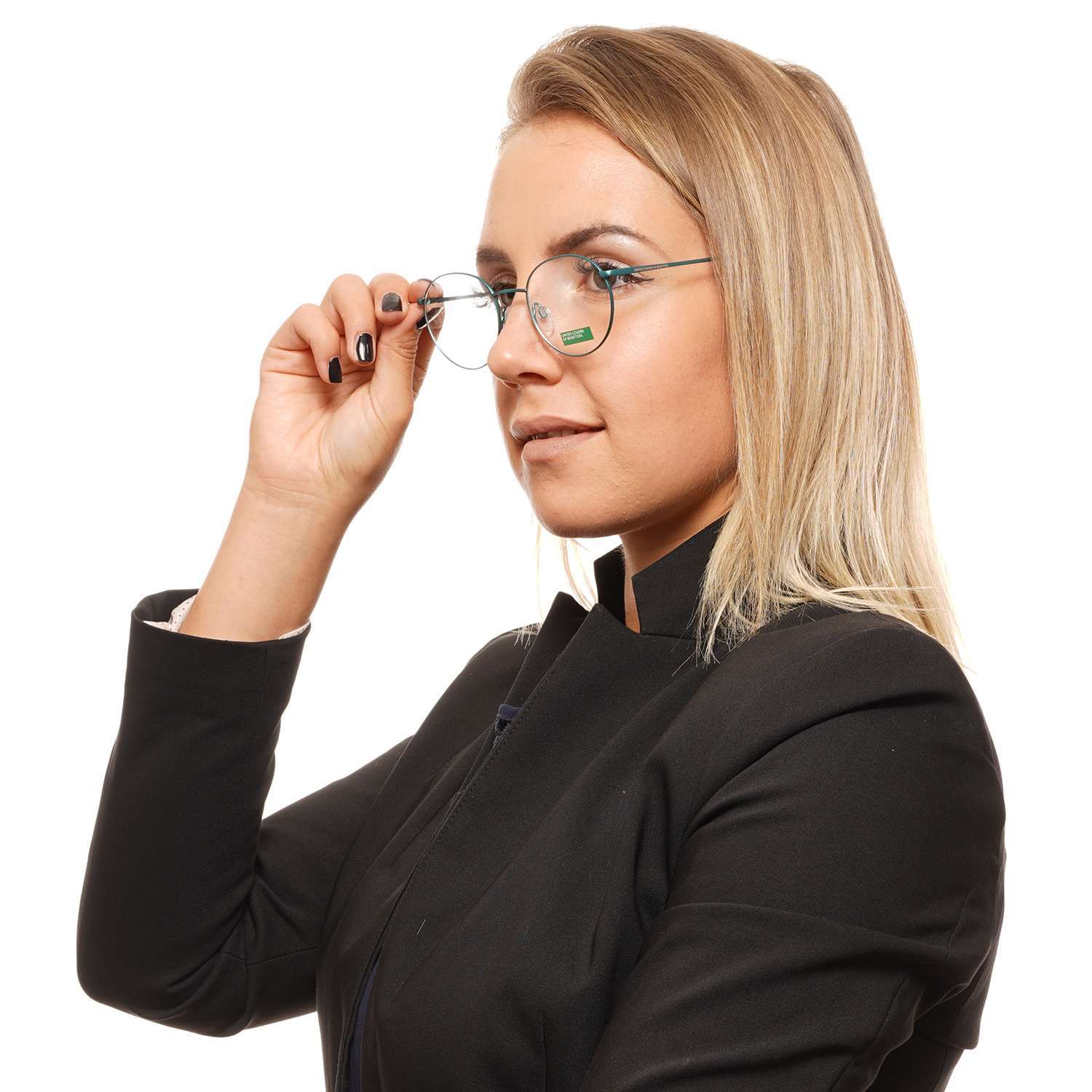 Green Women Benetton Optical Frames