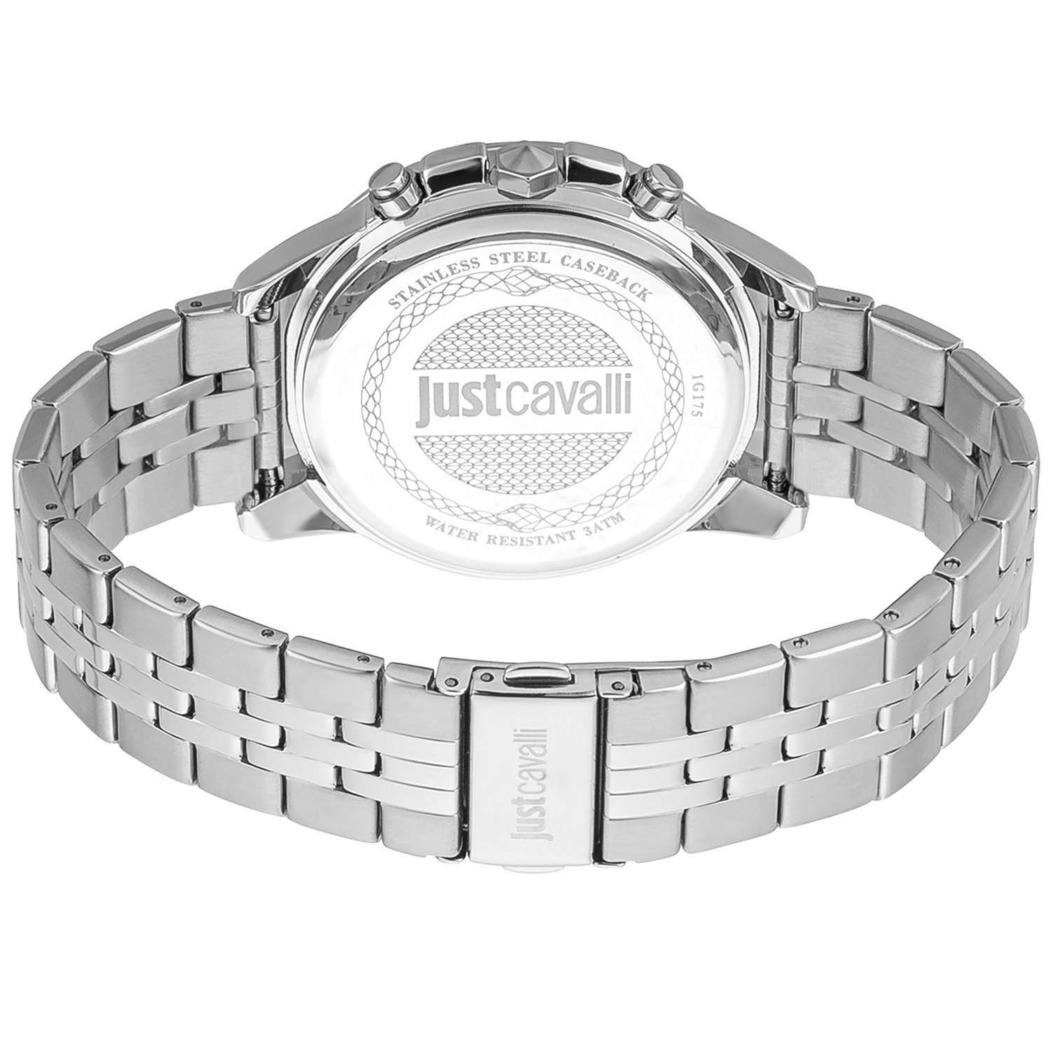 Silver Men Just Cavalli watch model JC1G175M0265