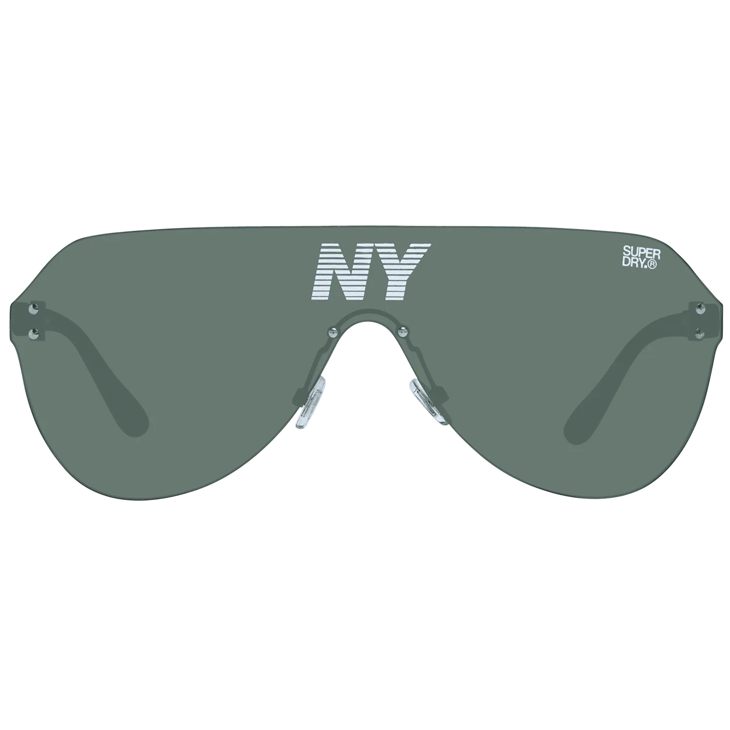 Unisex Green Superdry Sunglasses SDS Monovector 170 14