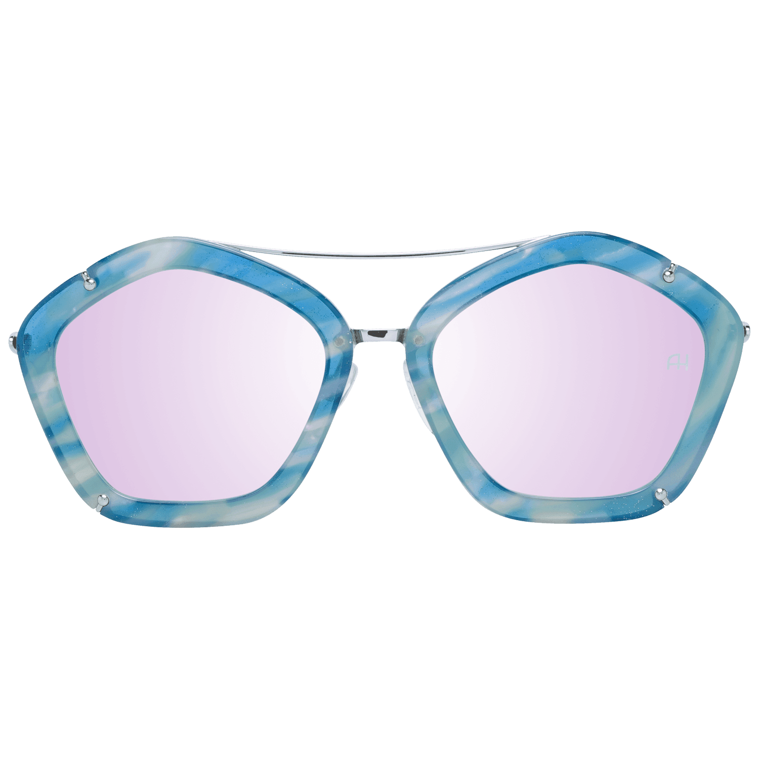 Women Green Ana Hickmann Sunglasses AH3165 G23 56