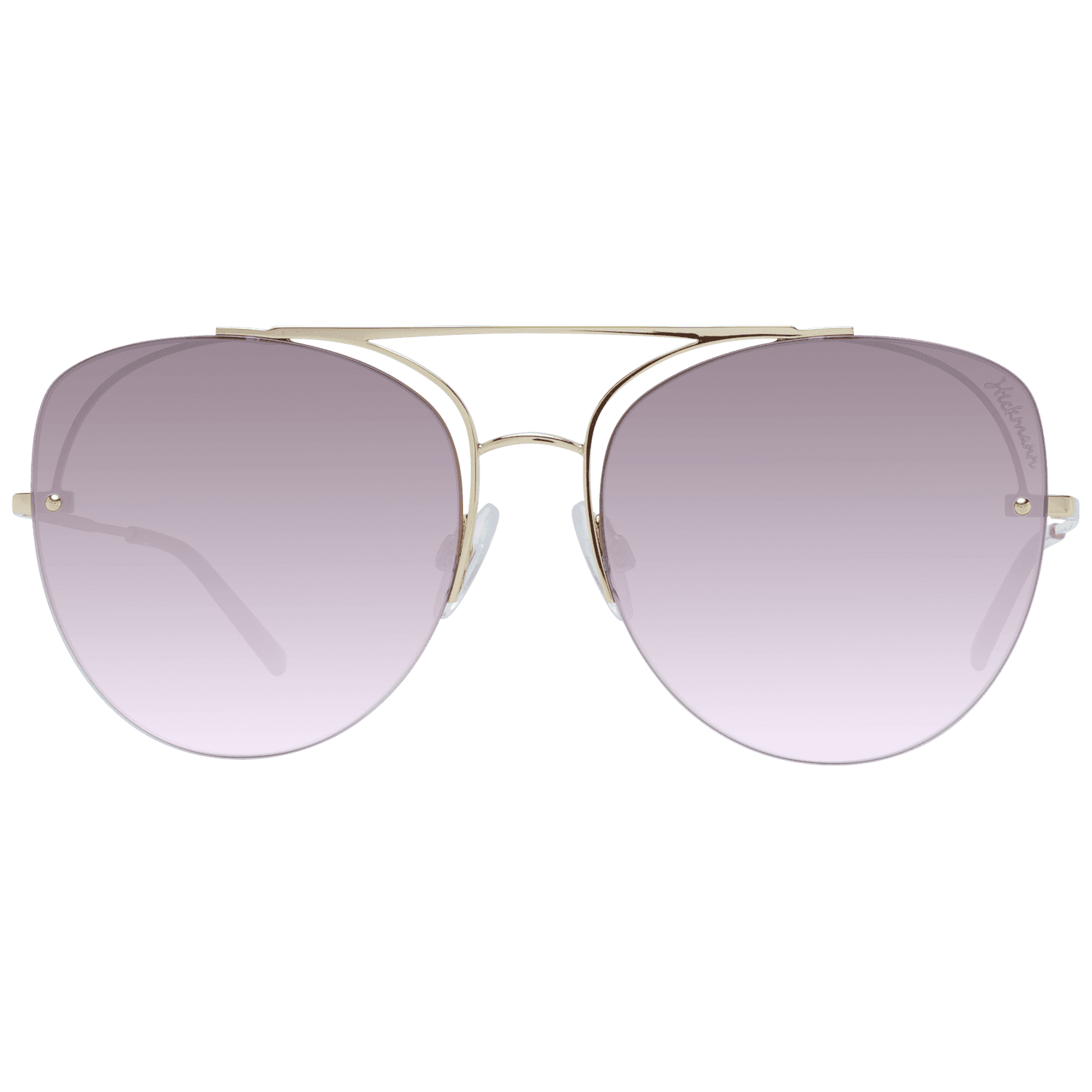 Women Gold Ana Hickmann Sunglasses HI3076 04E 57
