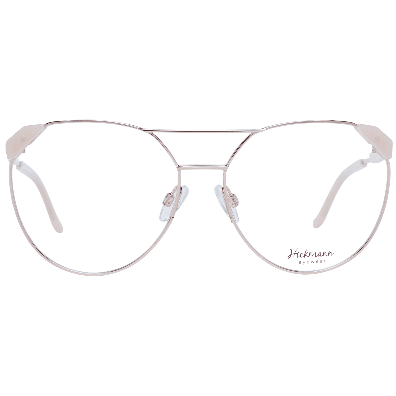 Women Rose Gold Ana Hickmann Optical Frame HI1089 05A 58