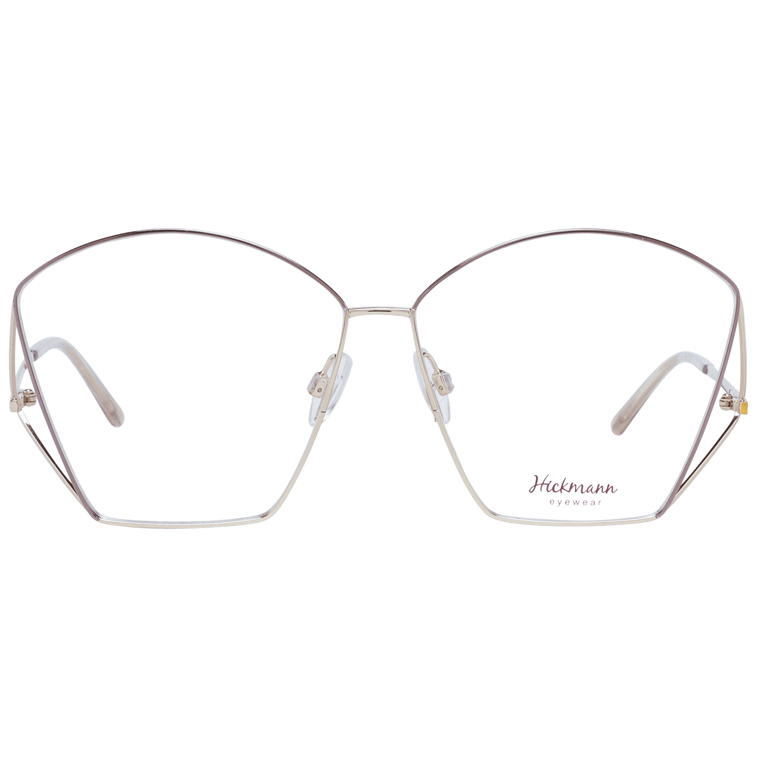 Women Gold Ana Hickmann Optical Frame HI1084 01A 60