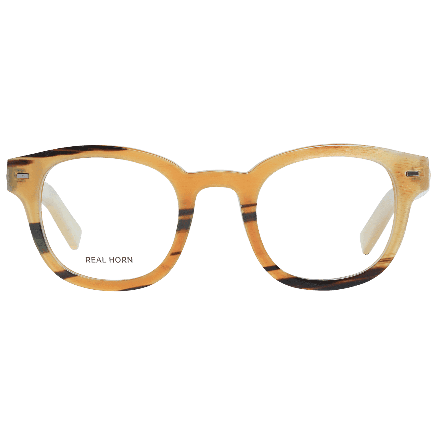 Ermenegildo Zegna ZC5014 06447 front view – Horn frame