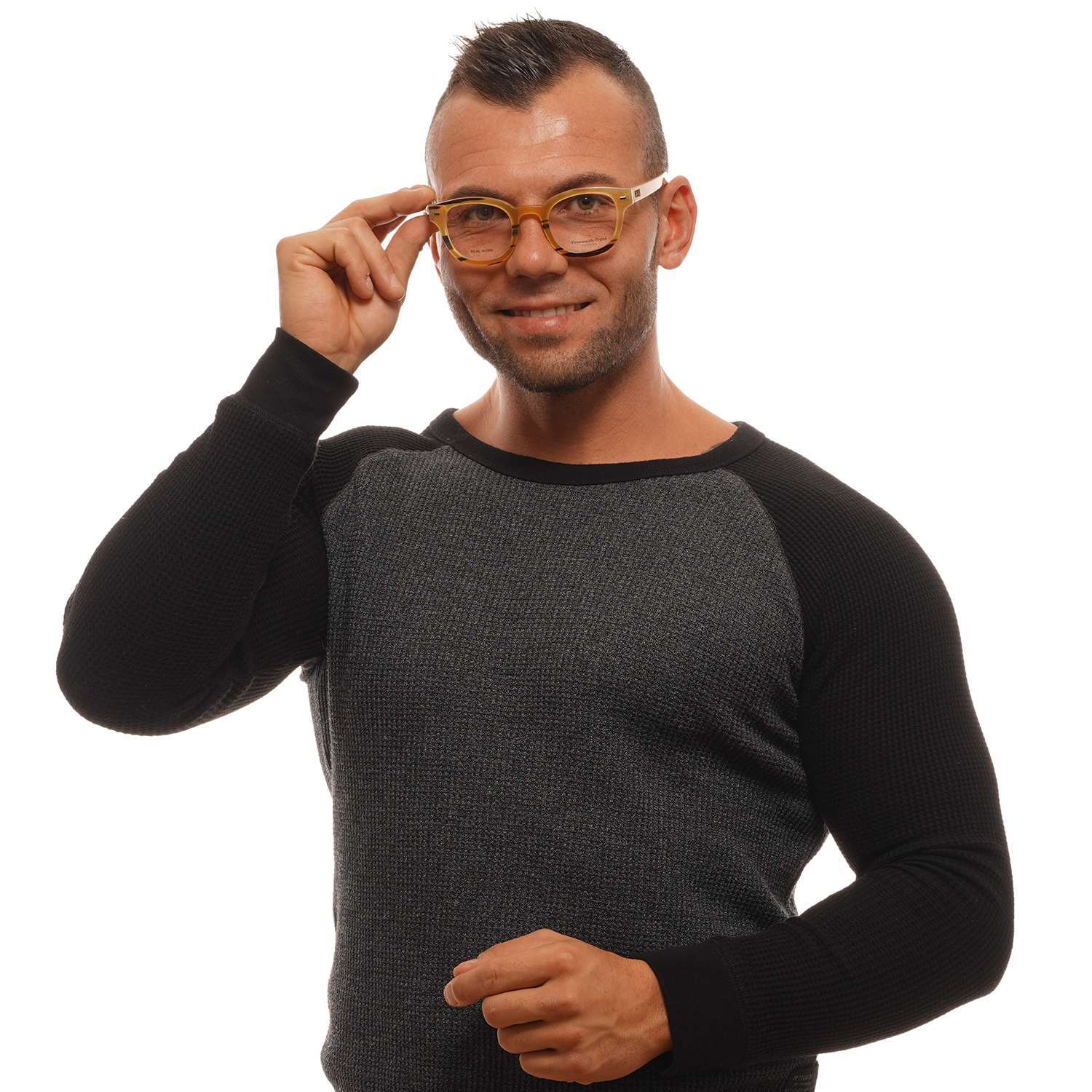 Ermenegildo Zegna ZC5014 06447 worn by Men – optical frames