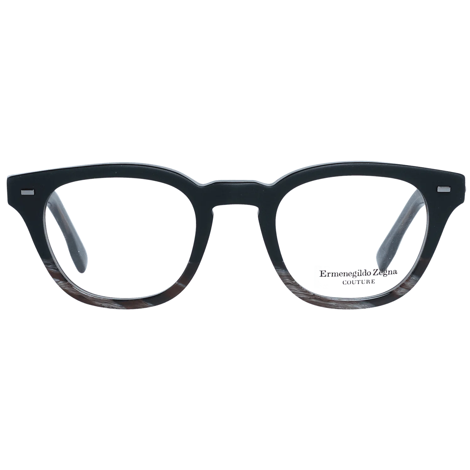 Men Black Ermenegildo Zegna Optical Frame ZC5011 48 005
