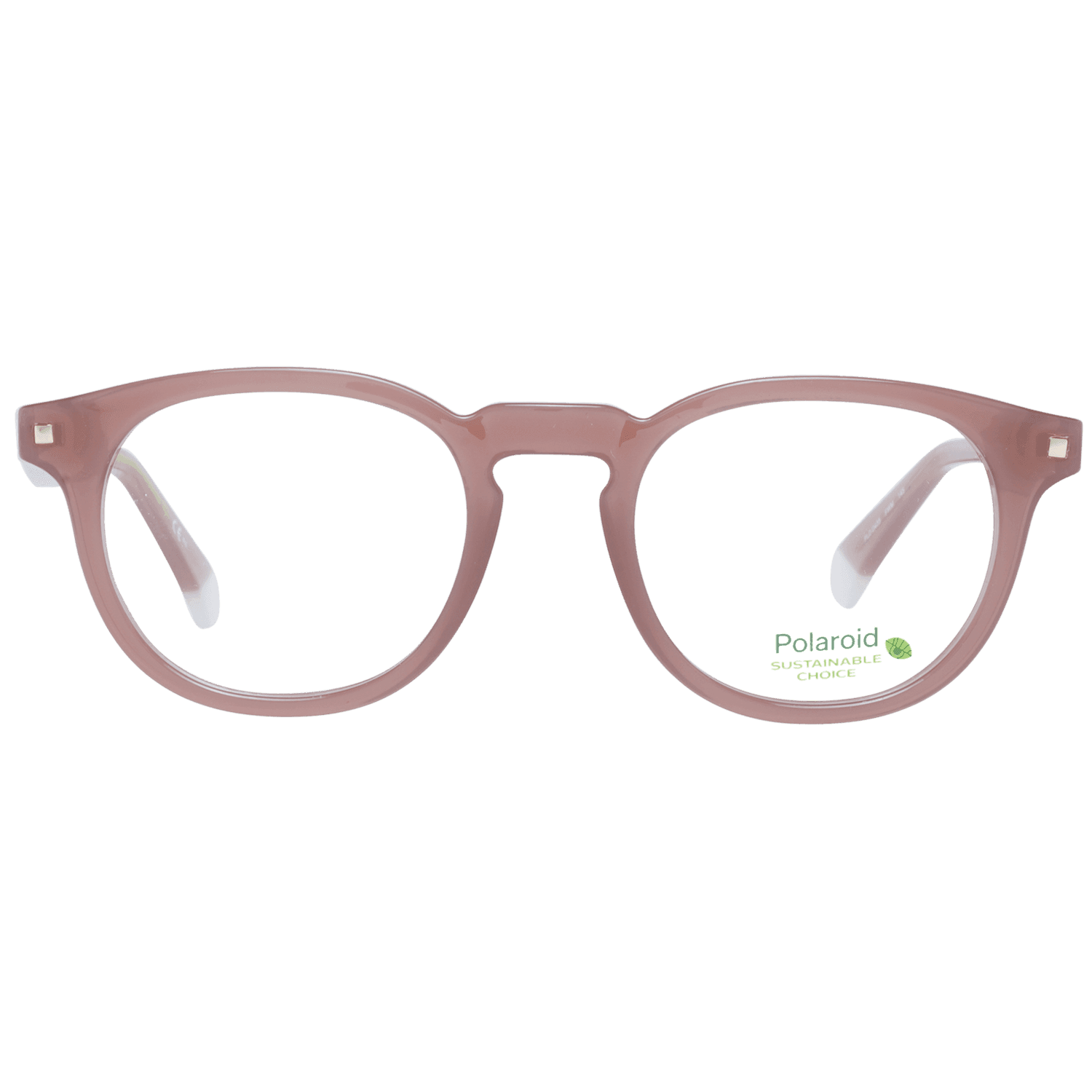 Women Beige Polaroid Optical Frame PLD D435 FWM 49