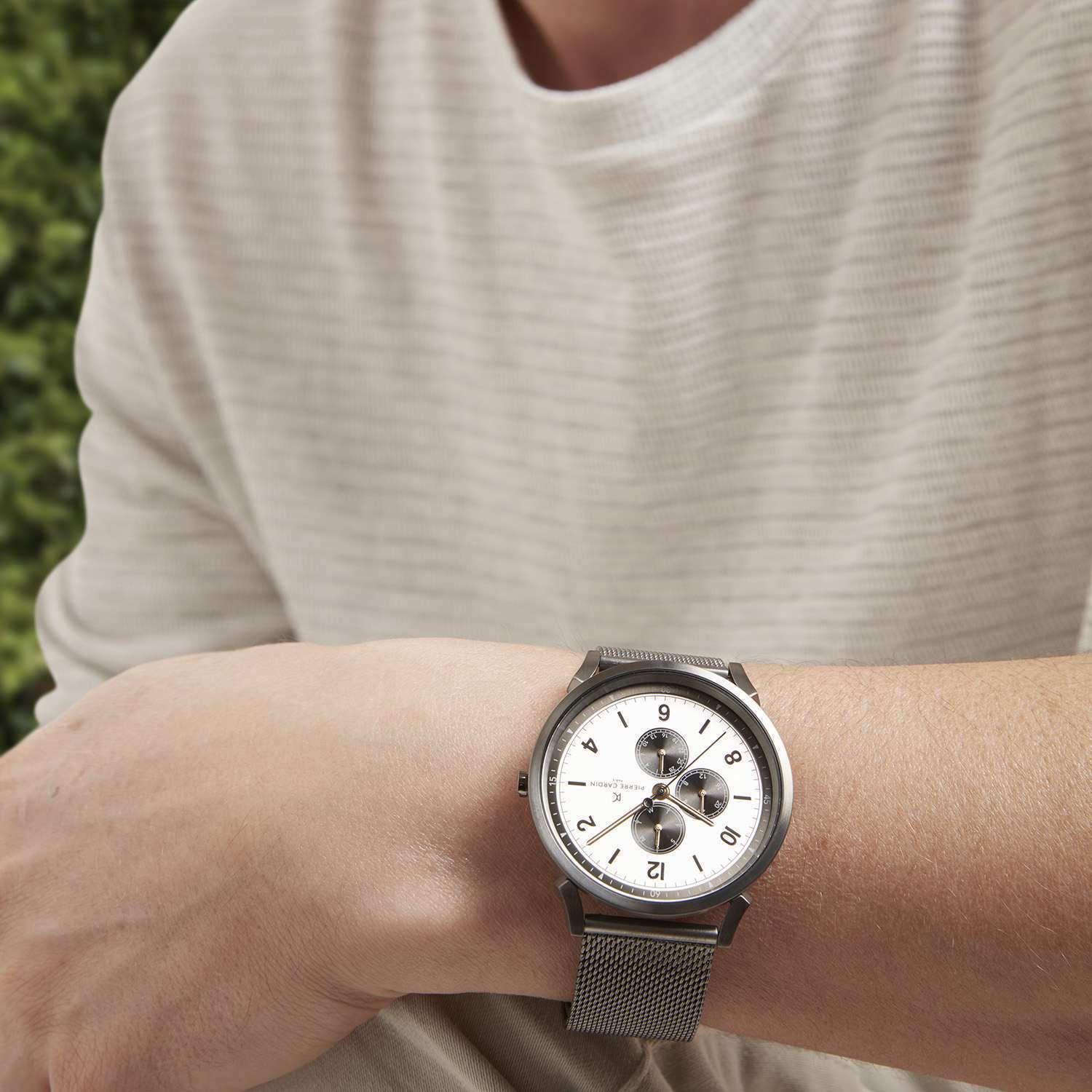 Gunmetal Men Pierre Cardin watch model CPI.2033