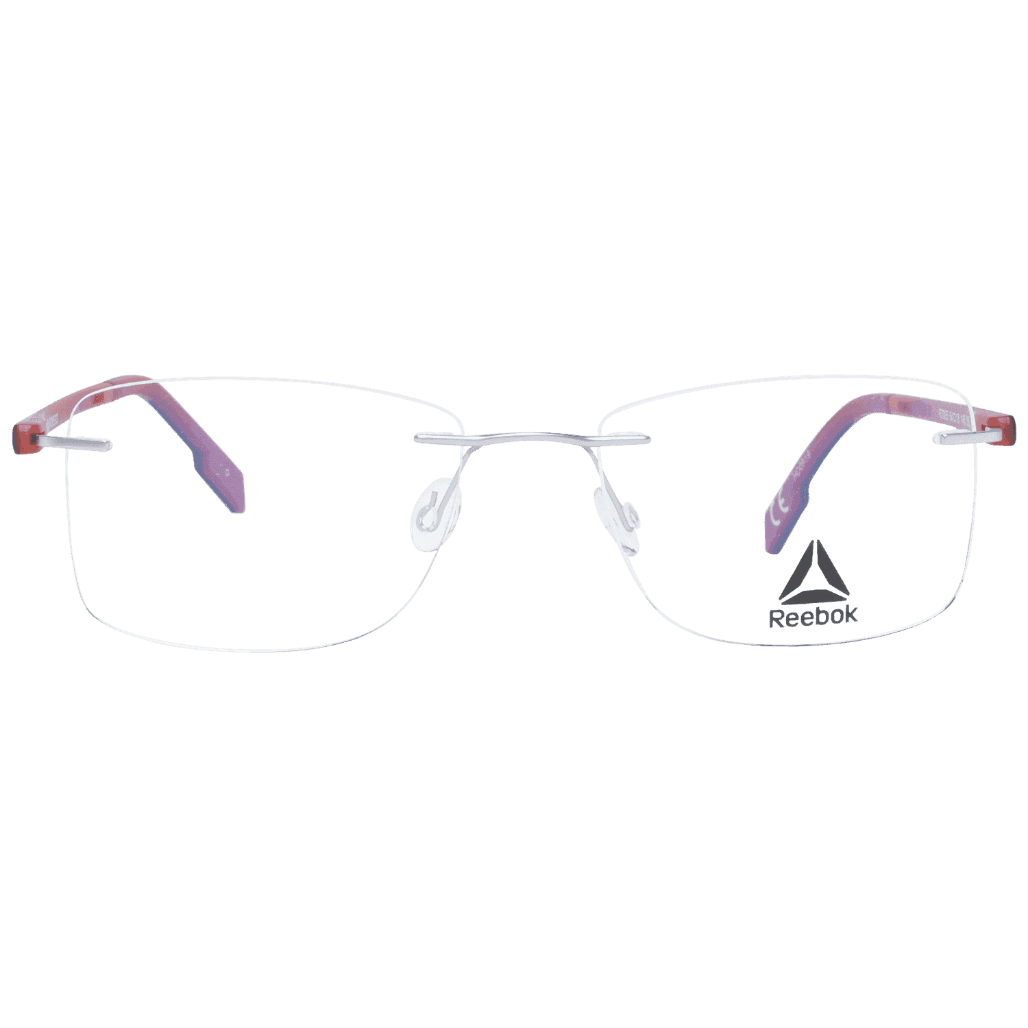 Unisex Silver Reebok Optical Frame R7005 03 54