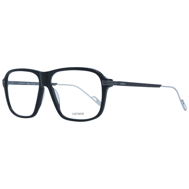 Locman Optical Frame LOCV003 BLK 58