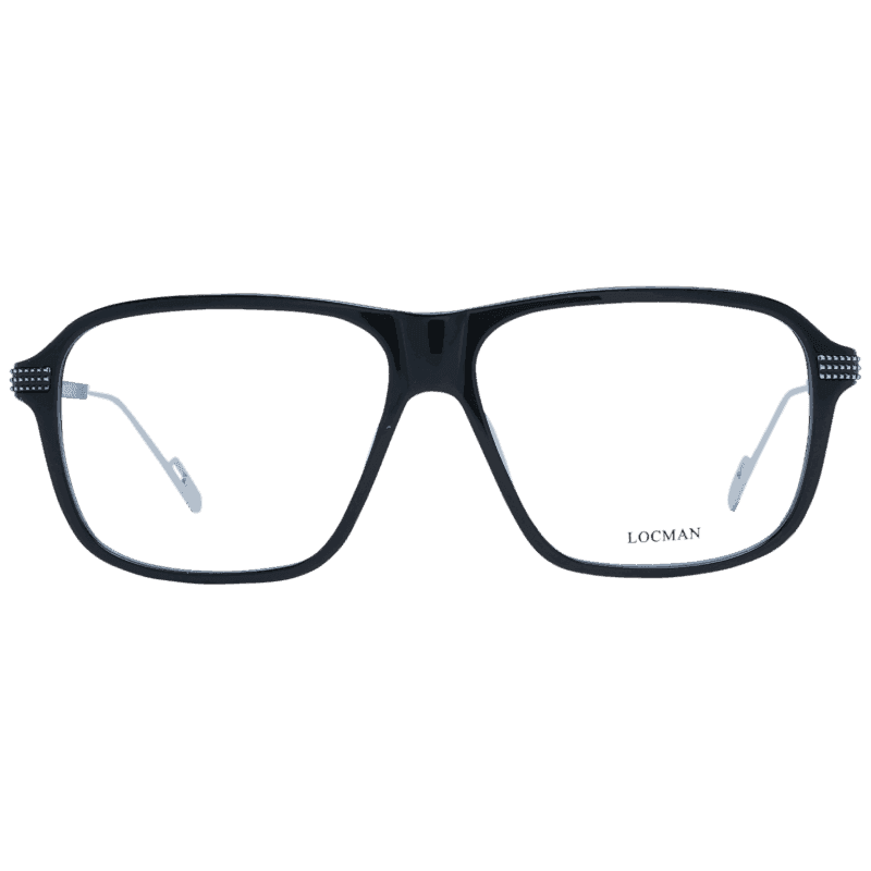Men Black Locman Optical Frame LOCV003 BLK 58