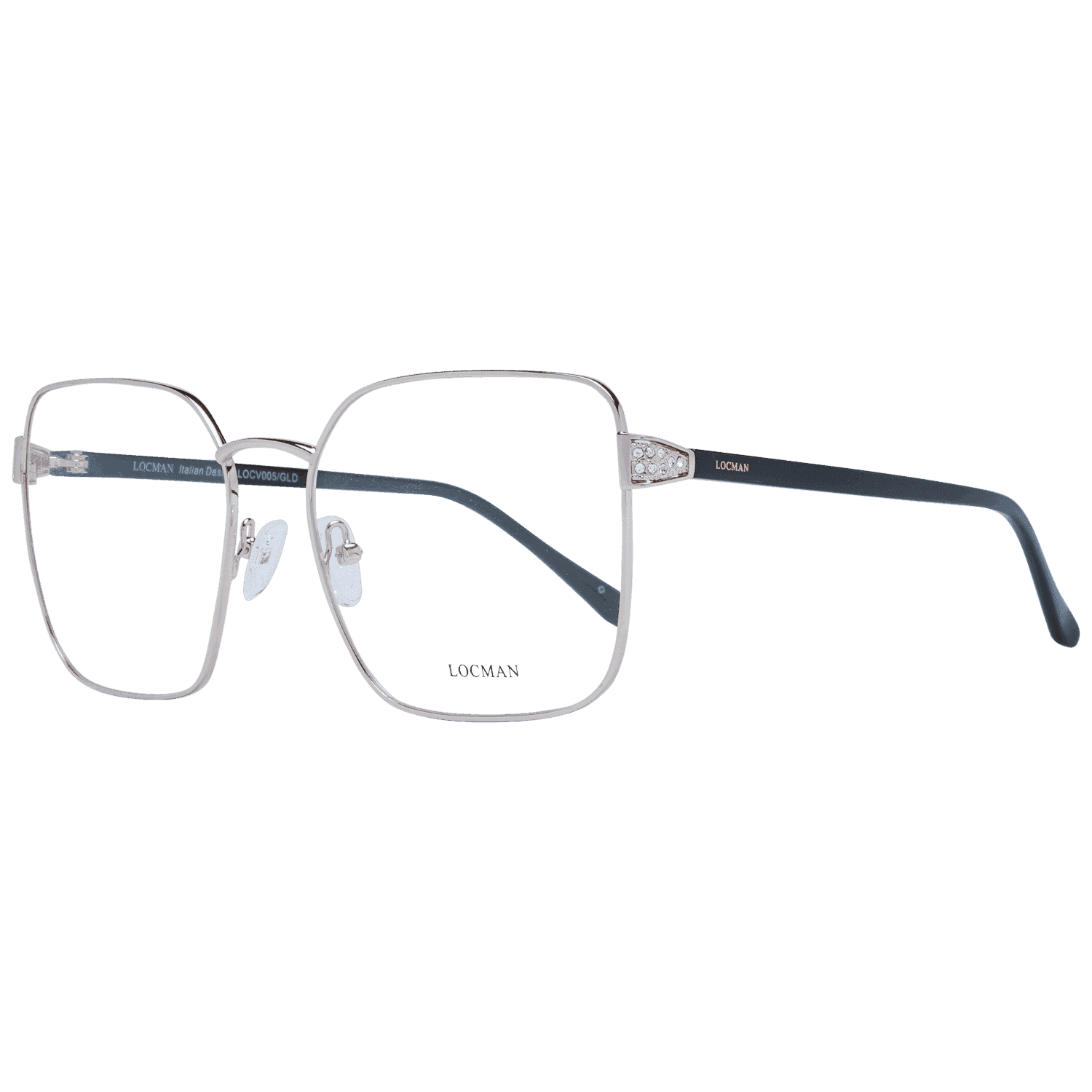 Locman Optical Frame LOCV005 GLD 57