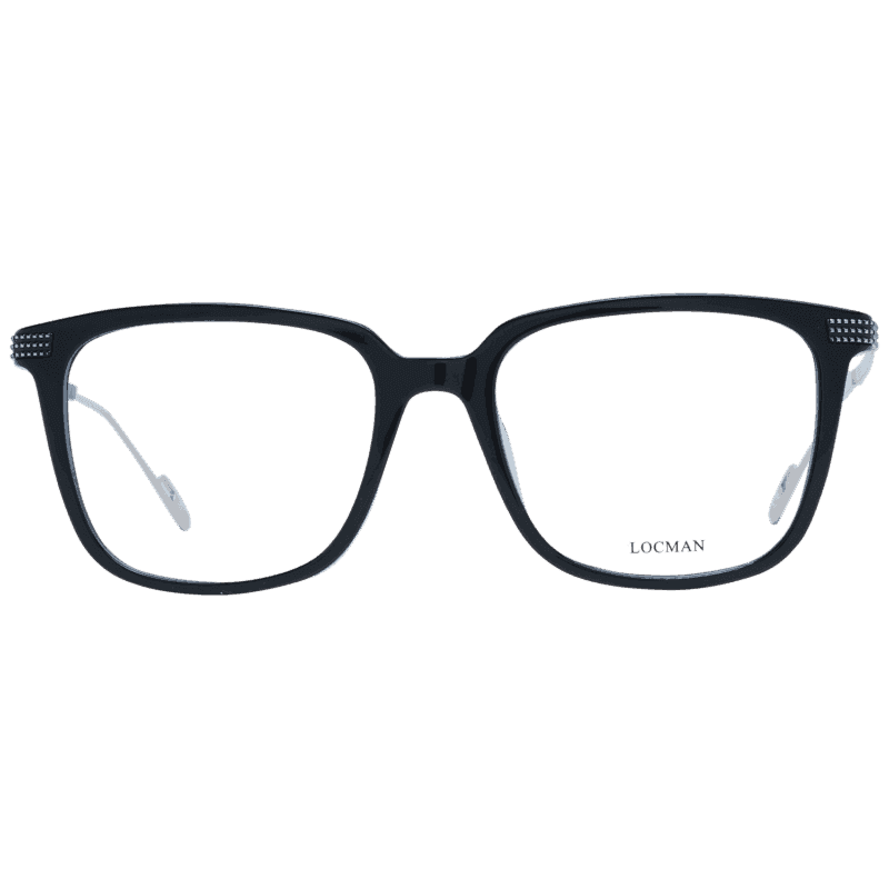 Unisex Black Locman Optical Frame LOCV020 BLK 55
