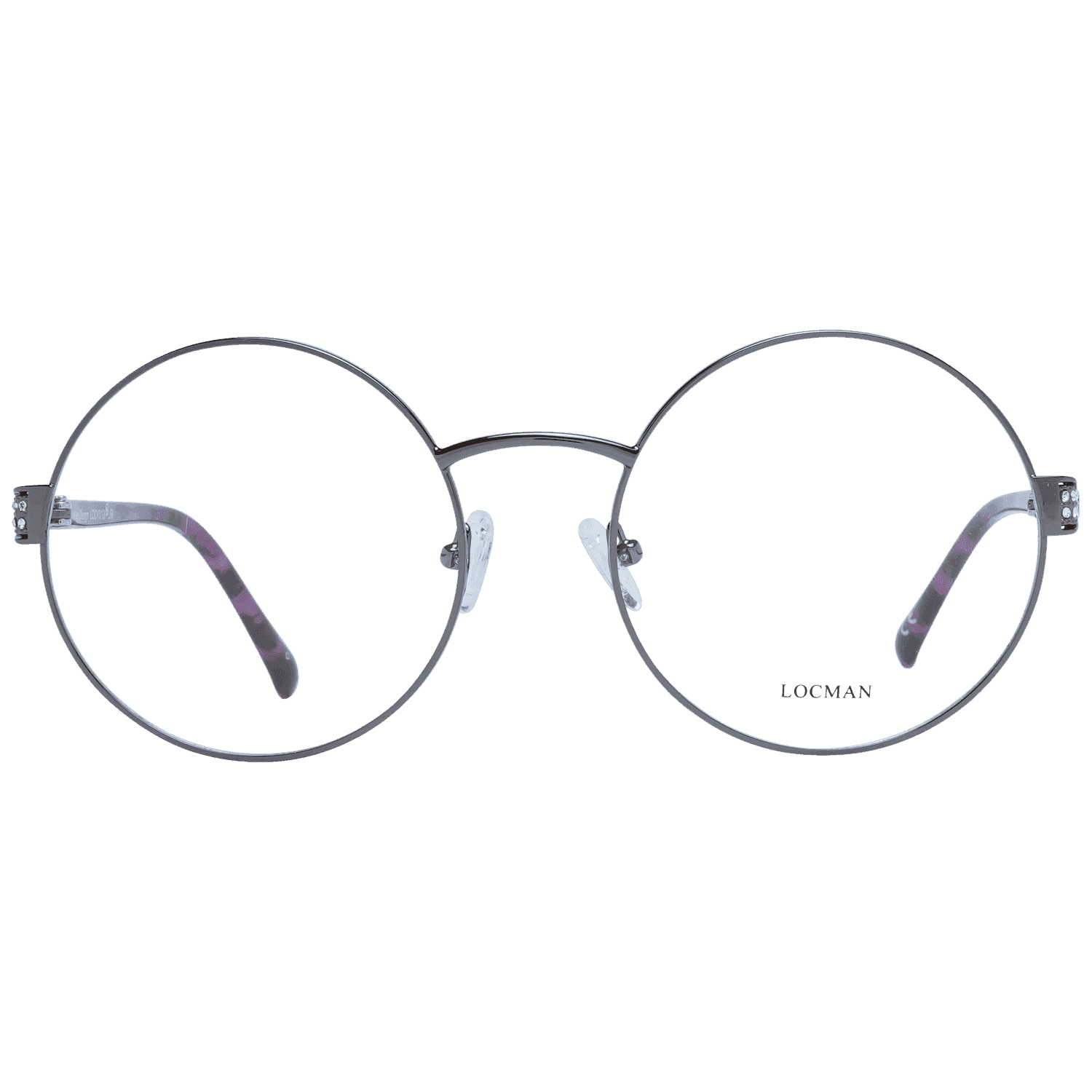 Women Silver Locman Optical Frame LOCV013 PUR 58