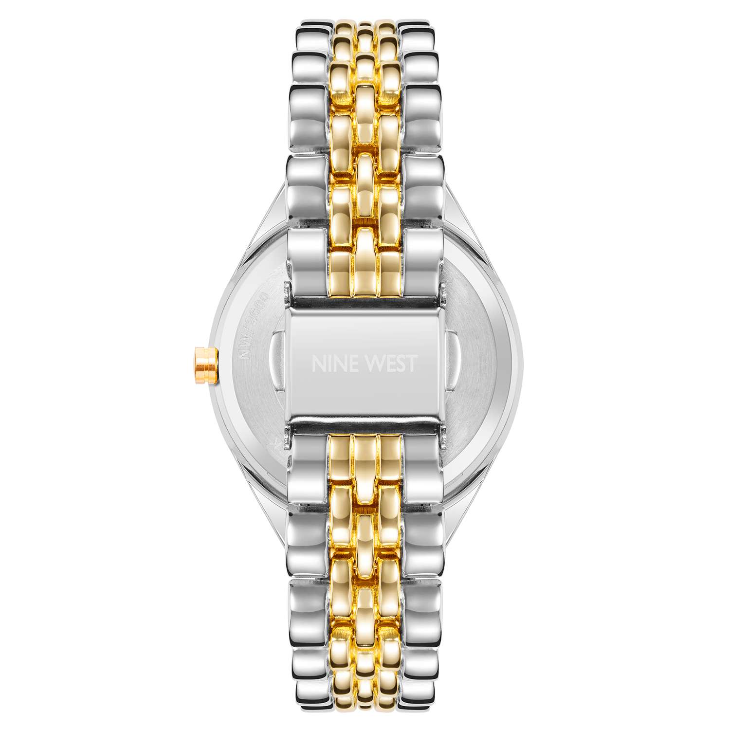 Gold Women Nine West watch model NW/2661SVTT