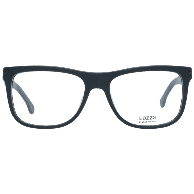 Men Black Lozza Optical Frame VL4122 BLKM 54