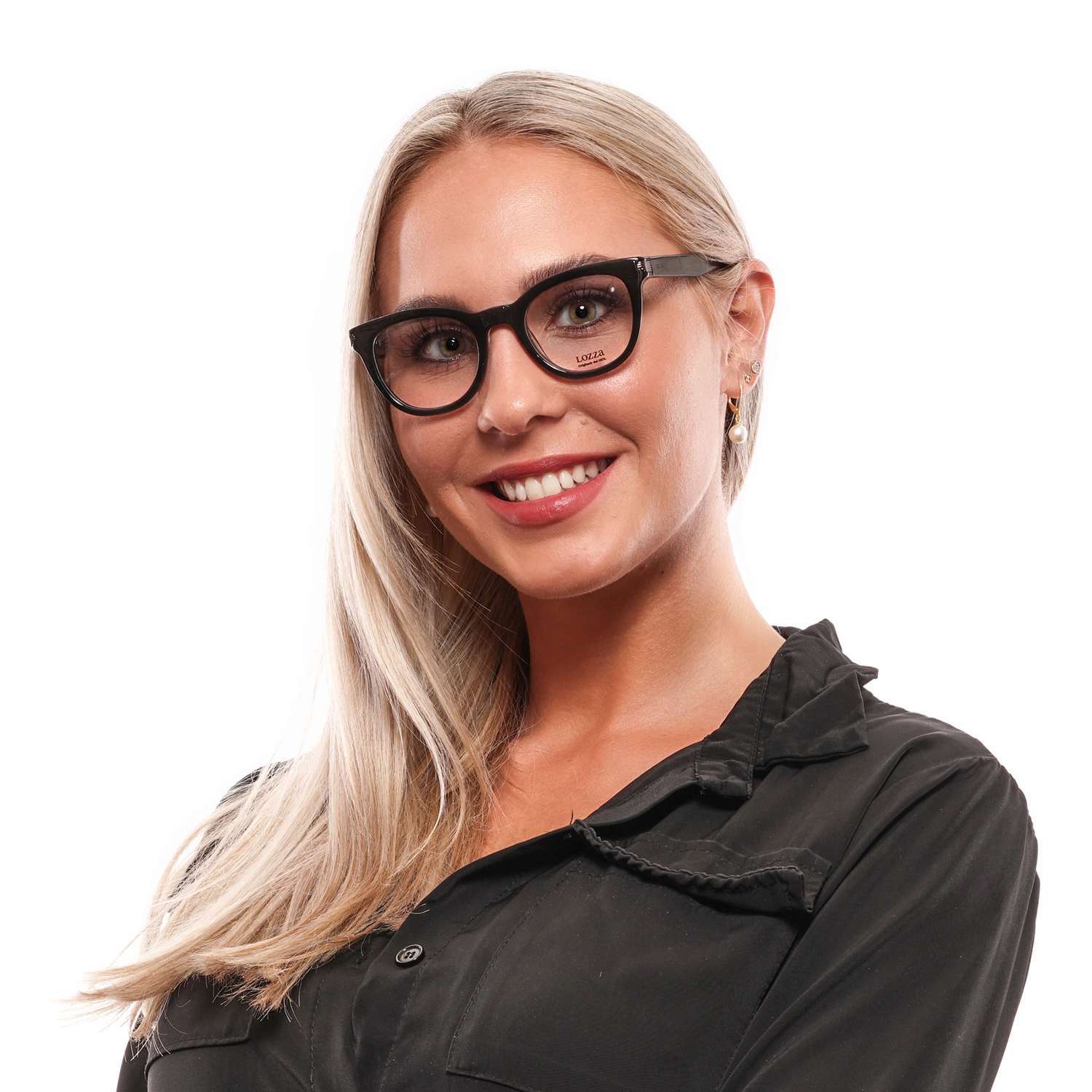 Black Women Lozza Optical Frames